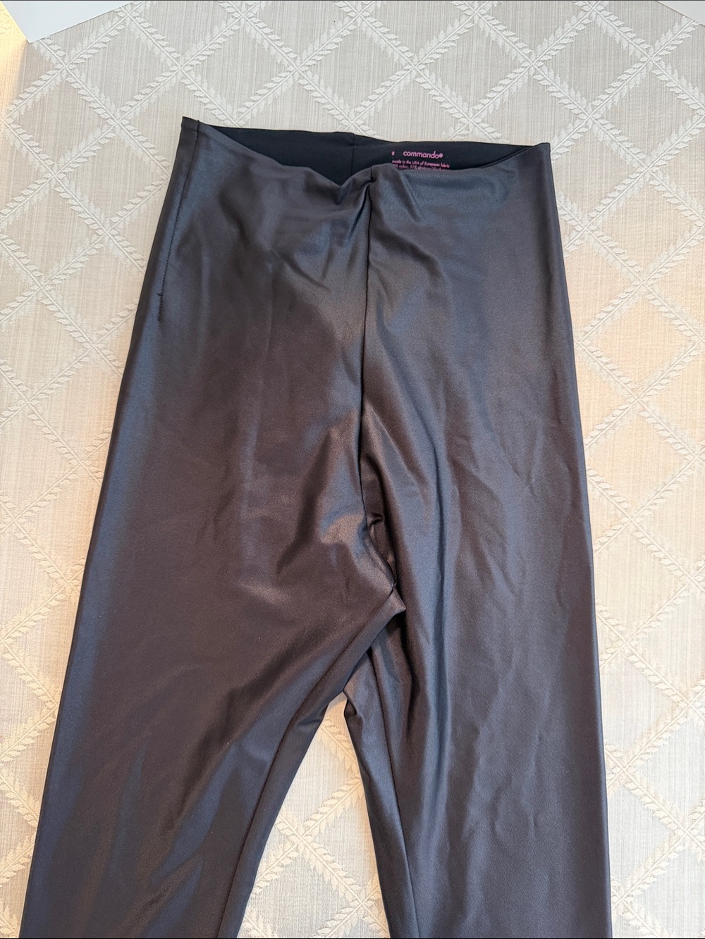 Commando Black Leggings - High Shine